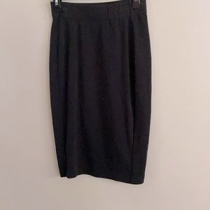 Stretchy Black pencil skirt by INC.